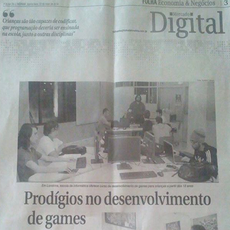 Prodígios no desenvolvimento de games — Folha de Londrina